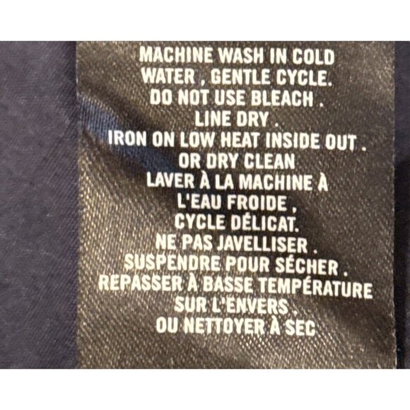 Julian & Mark Men's Ryan Geo Long Sleeve Shirt Navy Size XL-Tall NWT - Picture 7 of 9